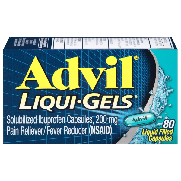 Select accounts Advil 80-count ibuprofen liquid gels for $6