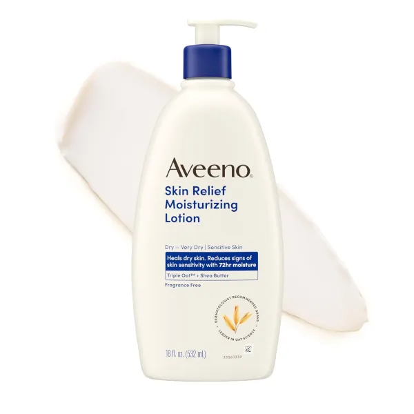 Select accounts: Aveeno Skin Relief body lotion 18 oz for $7
