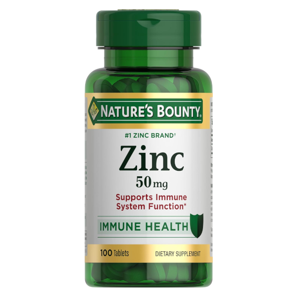 Select accounts: Nature's Bounty zinc 100-count tablets for $2