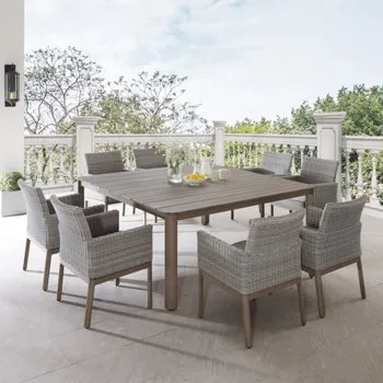 Sirio Palermo 9-piece Outdoor Patio Dining Set for $2999.99