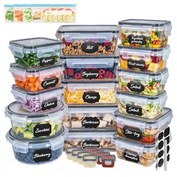 Soulgenix 55-piece airtight food storage container set for $24