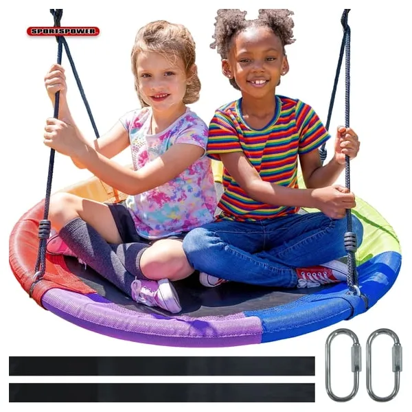 Sportspower 40-in. Super Fun Super Saucer Swing for $20