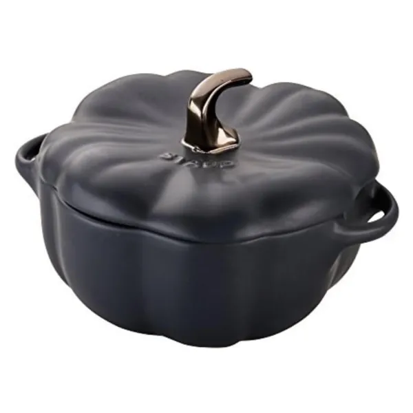 Staub 0ceramic pumpkin cocotte for $30