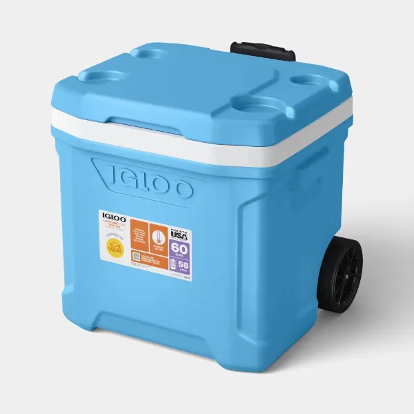 Sun Squad Latitude 94-can rolling cooler for $35