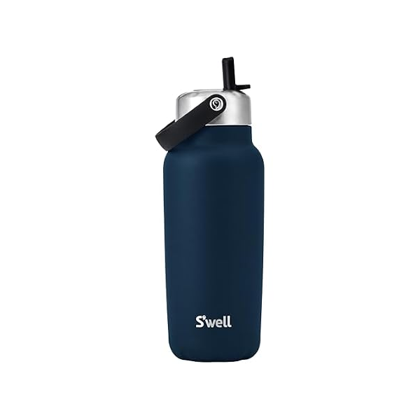 S'well recycled stainless steel Explorer insulated container with flip straw lid for $17
