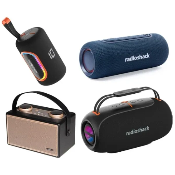 Take up to 60% off RadioShack speakers