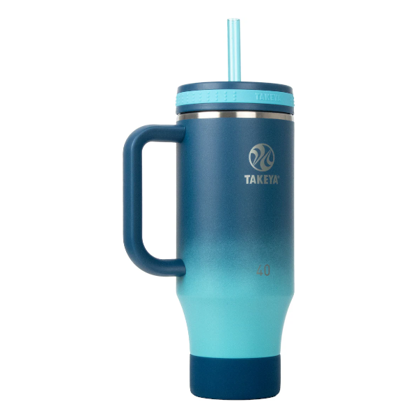 Takeya 40-oz. straw tumbler with handle for $24