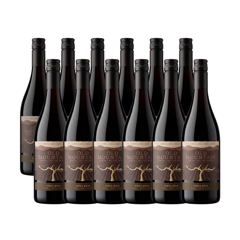Today only: 12-pack 2022 Old Mountain Napa Valley Pinot Noir for $80 shipped