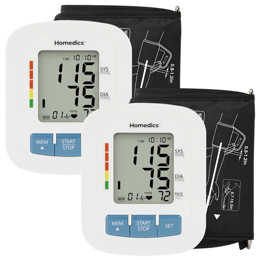 Today only: 2-pack Homedics 300 Series blood pressure monitors for $25 shipped