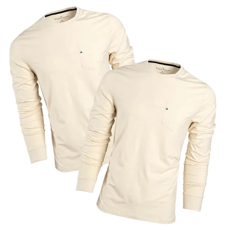 Today only: 2-pack Tailor Vintage long sleeve pocket tees for $18 shipped