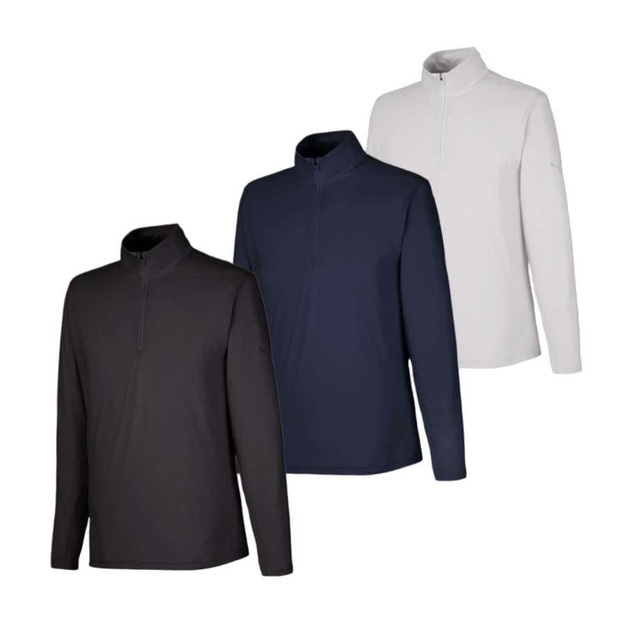 Today only: 3-pack Puma Men's Bandon quarter-zip pullovers for $40 shipped