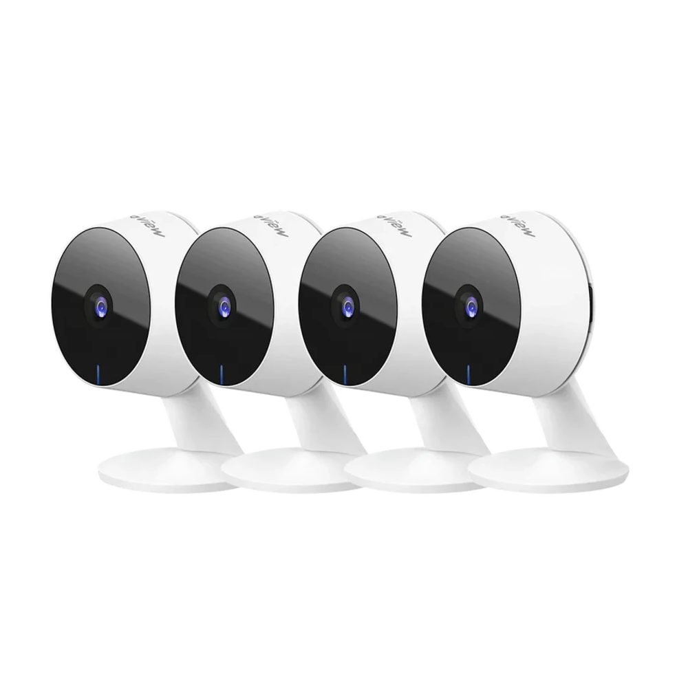 Today only: 4-pack of LaView F1 indoor security cameras for $20 shipped