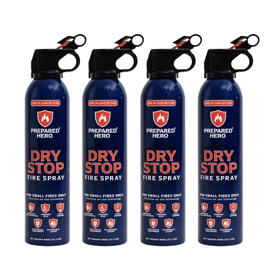 Today only: 4-Pack Prepared Hero Fire Spray for $30 shipped
