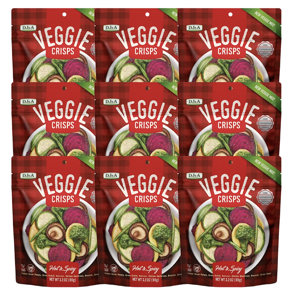 Today only: 9-pack DJ&A Veggie Crisps for $18 shipped
