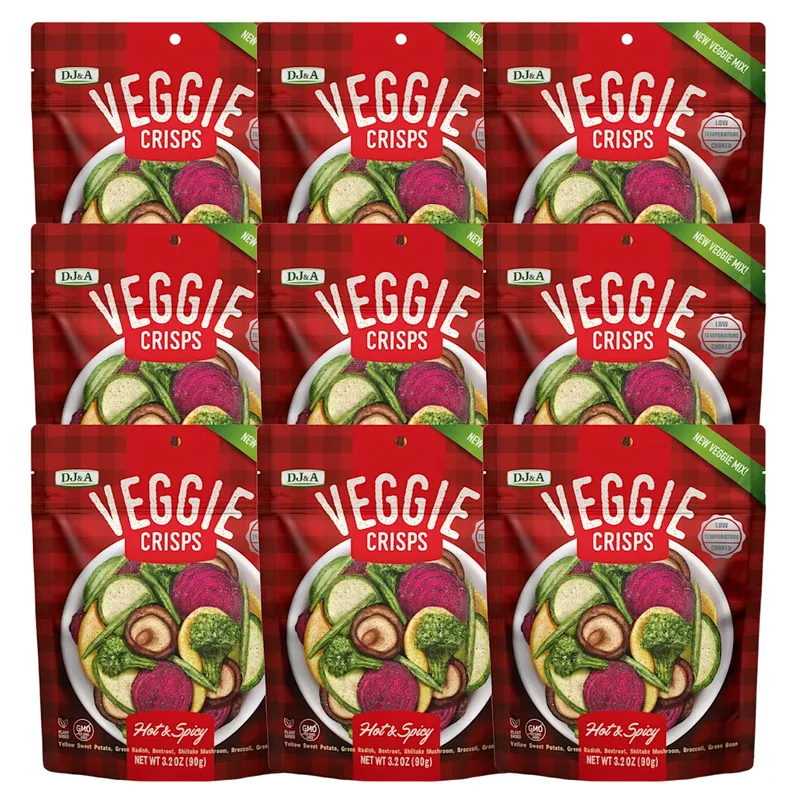 Today only: 9-pack DJ&A Veggie Crisps for $18 shipped