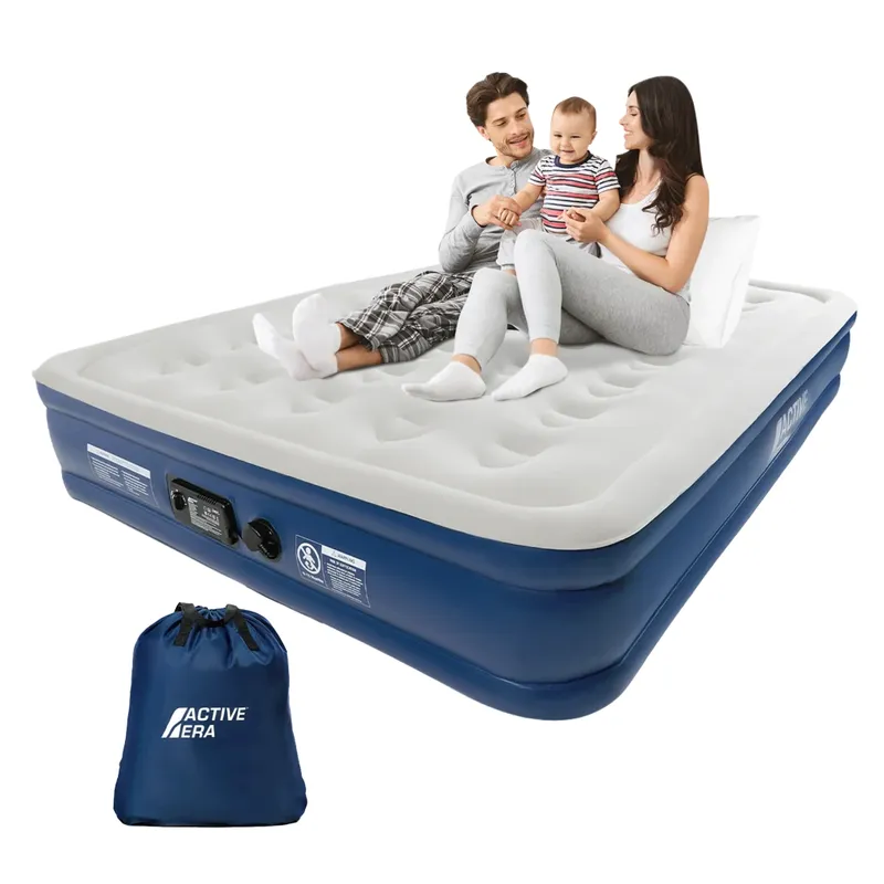 Today only: Active Era Premium 13" queen size air mattress with pump for $40 shipped