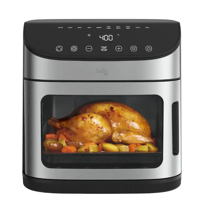 Today only: Bella Pro 12. air fryer pizza oven + rotisserie for $70