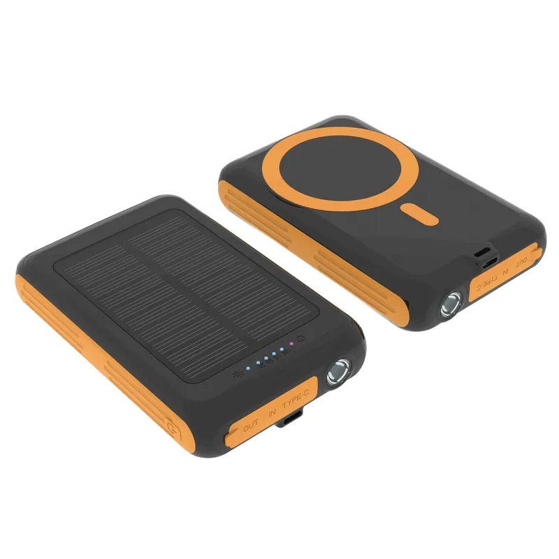 Today only: Brookstone 5000mAh solar MagSafe power bank for $16 shipped