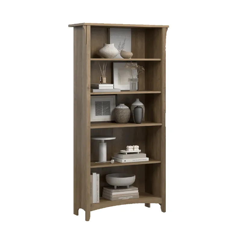 Today only: Bush Home Salinas tall 5 shelf bookcase for $100 shipped