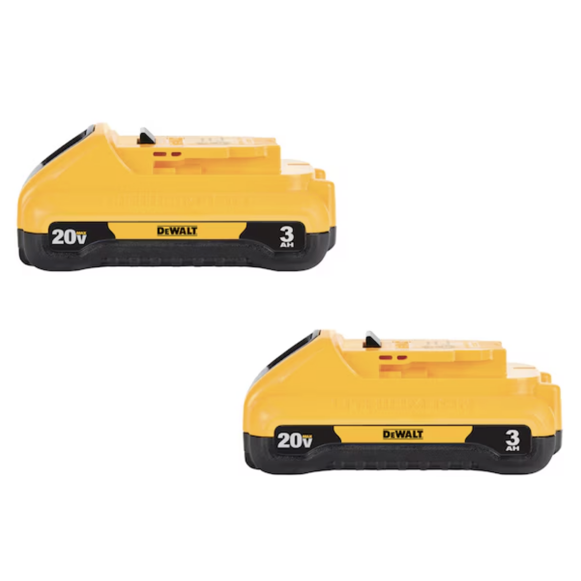 Today only: Dewalt 20-V 2-pack 3Ah lithium-ion batteries for $79
