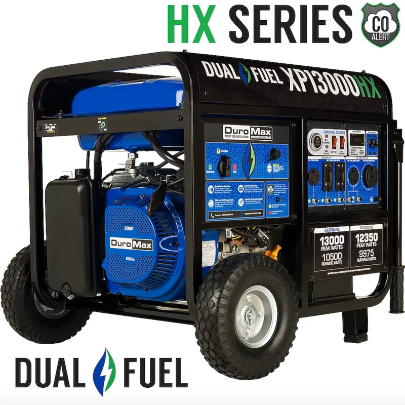 Today only: DuroMax HX 500cc electric start generator for $1,099