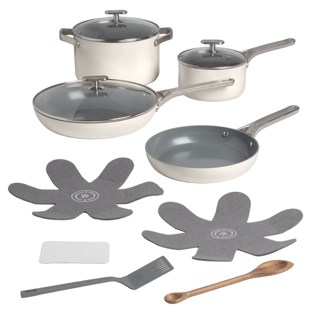 Today only: Greater Goods 12-piece triple-layer ceramic cookware set for $64 shipped