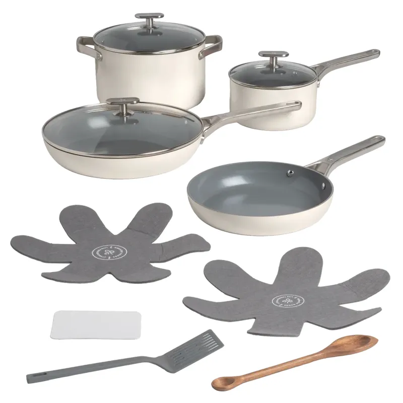 Today only: Greater Goods 12-piece triple-layer ceramic cookware set for $64 shipped