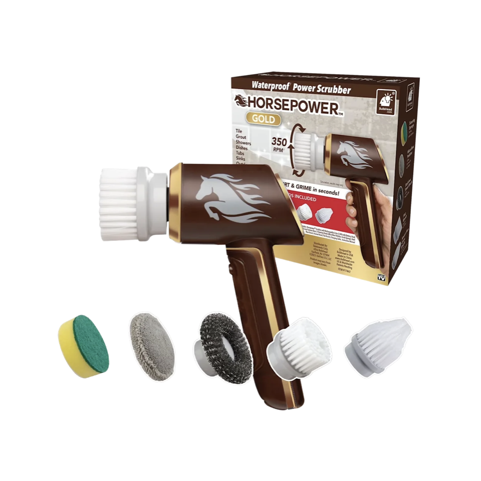 Today only: Horsepower waterproof power scrubber for $20 shipped