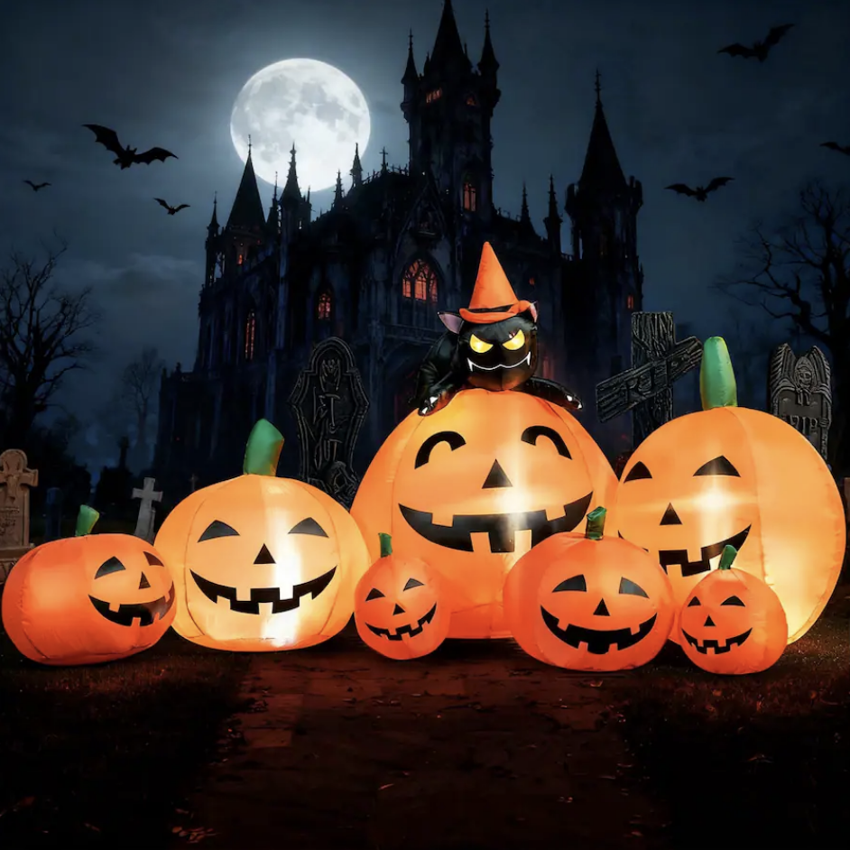 Today only: Joyfy 7 ft Halloween inflatable pumpkins for $36 shipped