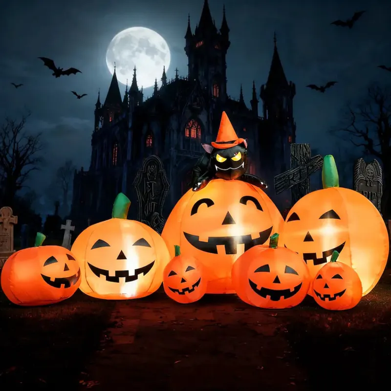 Today only: Joyfy 7 ft Halloween inflatable pumpkins for $36 shipped