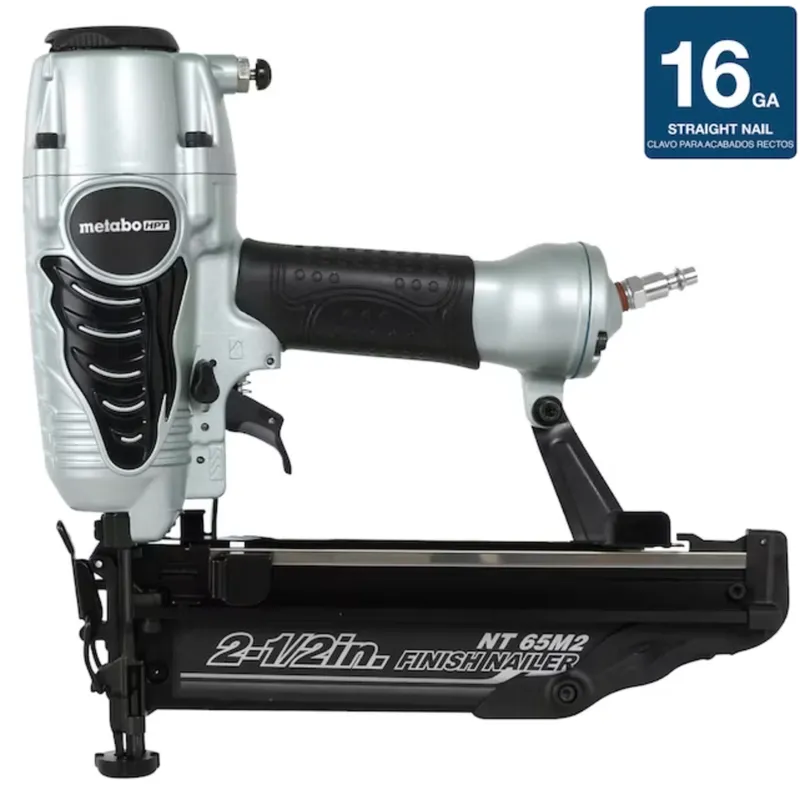 Today only: Metabo HPT 2-1/2-in 16 gauge pneumatic straight finish nailer for $89
