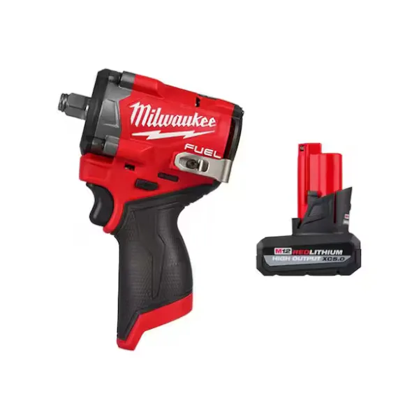 Today only: Milwaukee M12 Fuel stubby 1/2-inch impact wrench kit for $183