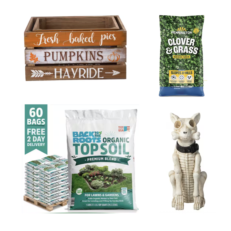 Today only: Take up to 40% off Halloween decor and landscaping essentials