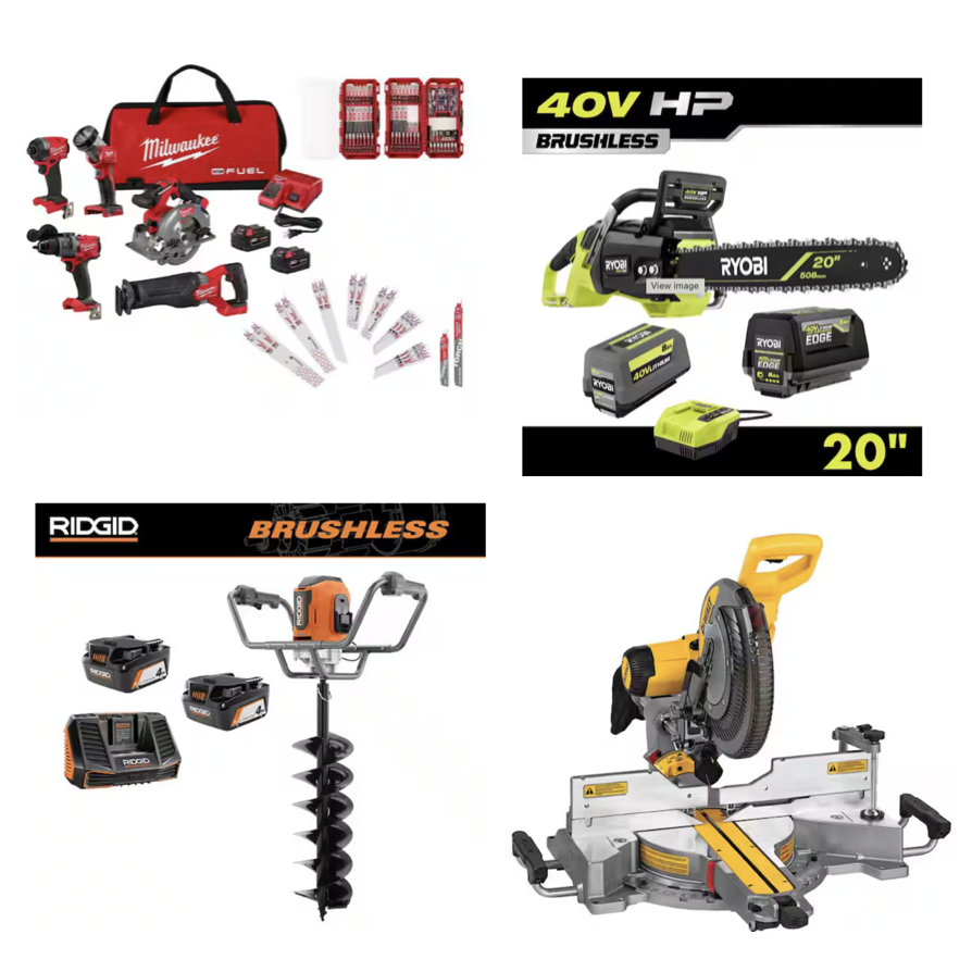 Today only: Take up to 40% off select combo kits, power tools and accessories