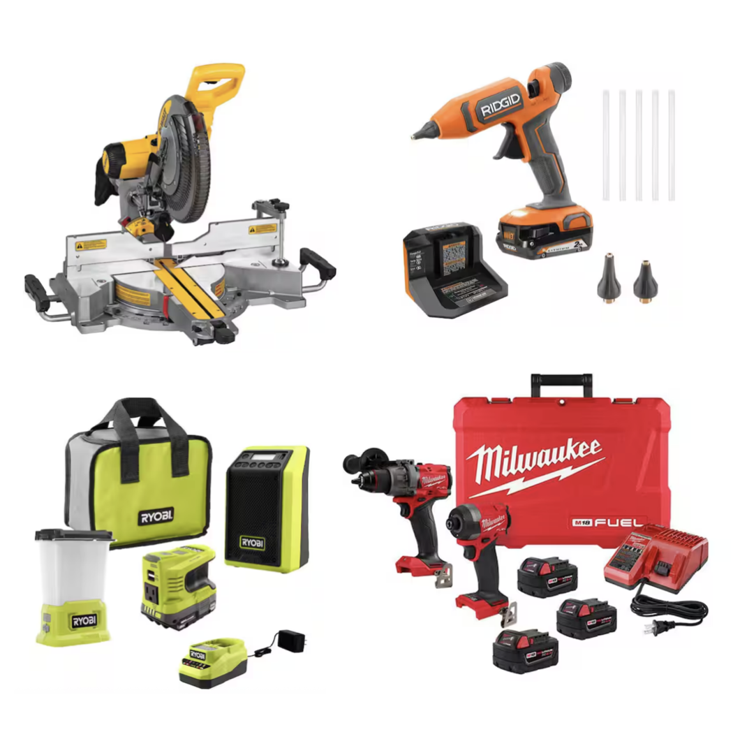 Today only: Take up to 50% off select combo kits and hand tools