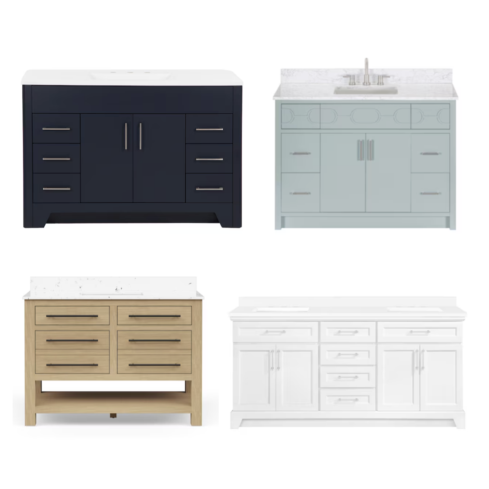 Today only: Take up to 55% off select Lowe's vanities
