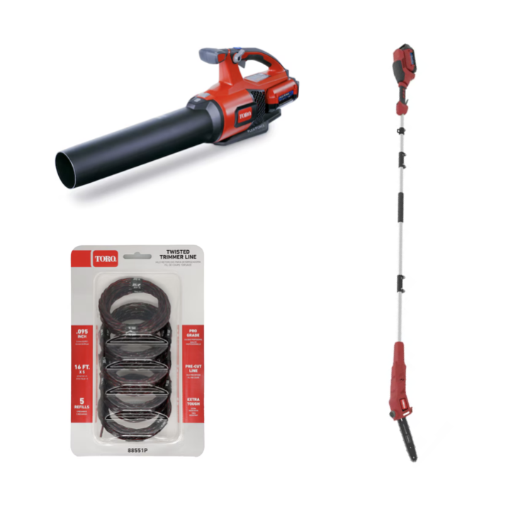 Today only: Toro outdoor power tools and accessories from $10