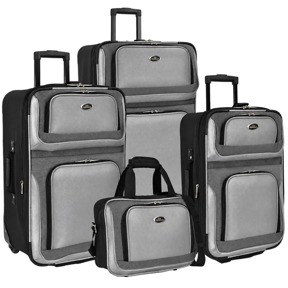 Today only: U. Traveler New Yorker 4-piece expandable rolling luggage set for $108 shipped