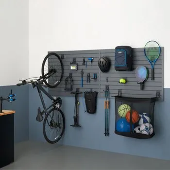 TRINITY 24 Sq Ft Modular Slatwall 19-piece Accessory Set for $169.99