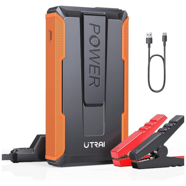 Ultrai 2000A peak car jump starter with USB quick charge for $39