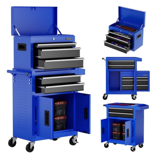 Workpro 20-in. 5-drawer rolling tool chest for $150